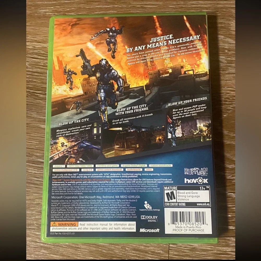 XBOX 360 Crackdown 2